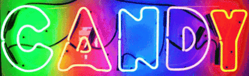 Candy GIF - Candy Neon Signs GIFs