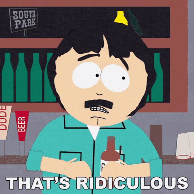Thats Ridiculous Randy Marsh GIF