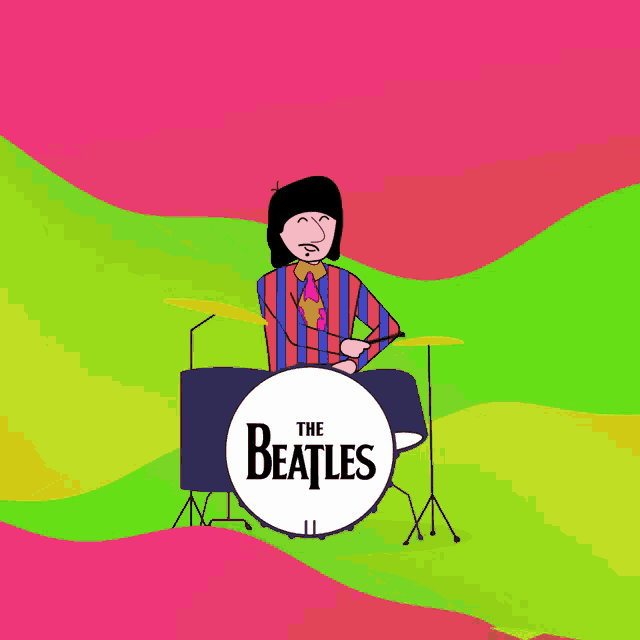 Yellow Submarine Beatles GIF