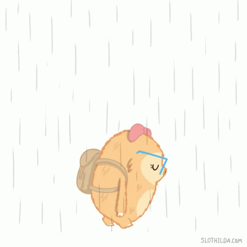 Slothalida Rain GIF - Slothalida Rain Sad GIFs