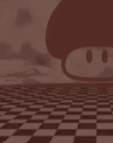 a video game with luigi and a mushroom on it