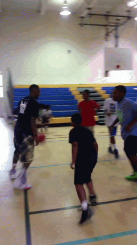 Basketball Child Abuse GIF - Basketball Child Abuse Anklebreaker GIFs