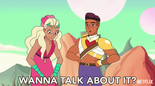 Wanna Talk About It Bow GIF - Wanna Talk About It Bow She Ra And The Princesses Of Power GIFs
