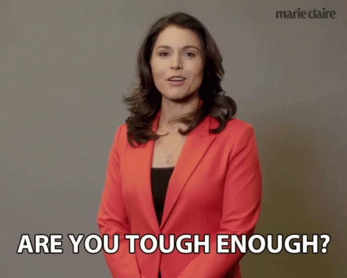 Are You Tough Enough Can You Handle The Heat GIF - Are You Tough Enough Can You Handle The Heat Interview GIFs