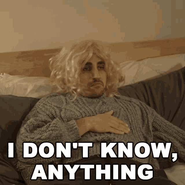 I Dont Know Anything Rudy Ayoub GIF - I Dont Know Anything Rudy Ayoub Whatever You Want GIFs