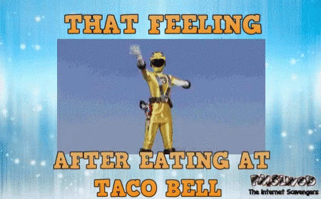 Taco Bell Power Rangers GIF - Taco Bell Power Rangers Happy GIFs