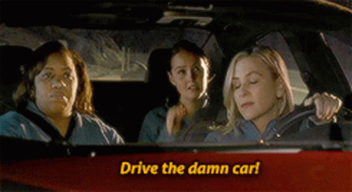 Greys Anatomy Jo Wilson GIF - Greys Anatomy Jo Wilson Drive The Damn Car GIFs