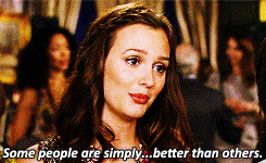a woman says some people are simply ... better than others
