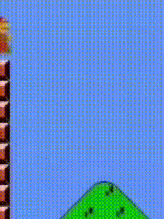 Super Mario Bros Strip Pole GIF - Super Mario Bros Strip Pole So Retro GIFs
