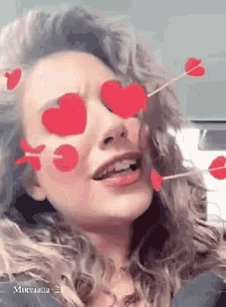 Ana Guerra Smile GIF - Ana Guerra Smile Hearts GIFs