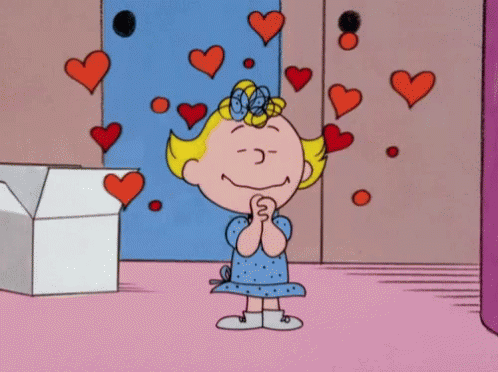 Charlie Brown Hearts GIF - Charlie Brown Hearts Crush GIFs