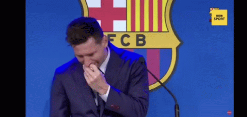 Messi Crying GIF - Messi Crying Barcelona GIFs