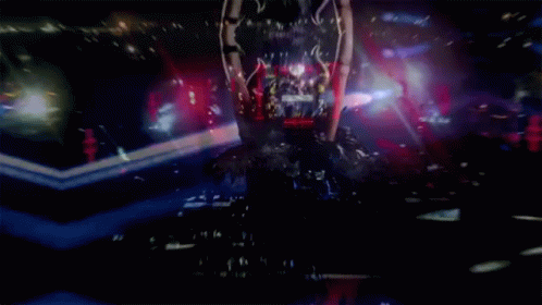 Hands Up In The Air Costume GIF - Hands Up In The Air Costume Horns GIFs