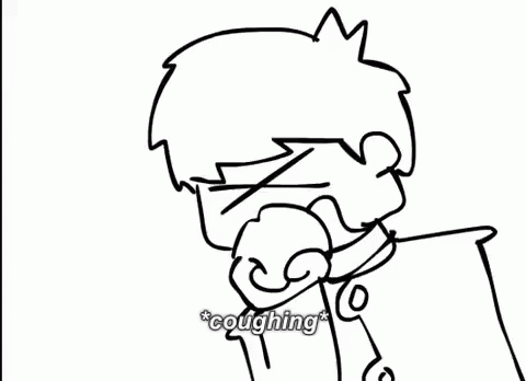 Eddsworld Cough GIF - Eddsworld Cough Coughing GIFs