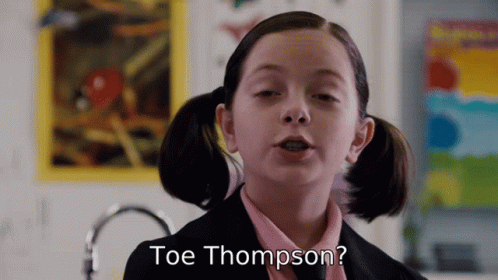 Toes Toe Thompson GIF - Toes Toe Thompson Helvetica GIFs