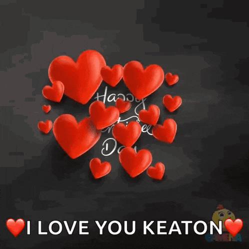 a valentine 's day card with red hearts and the words happy valentine 's day
