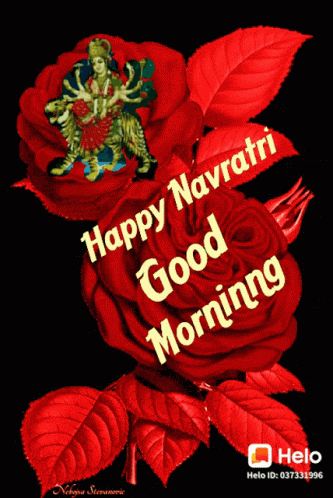 Happy Navratri Good Morning GIF - Happy Navratri Good Morning शुभ GIFs