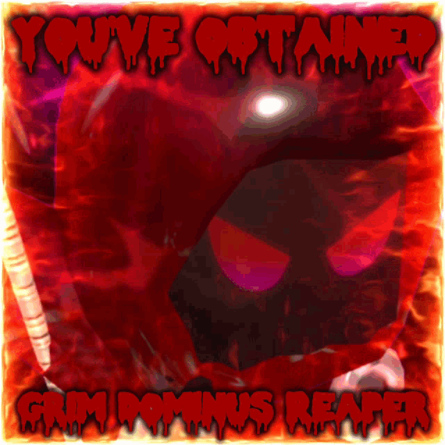 a poster that says grim dooms reaper on it