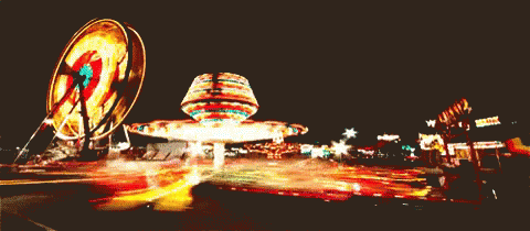 Circus Light Show GIF - Circus Ferris Wheel Merry Go Round GIFs