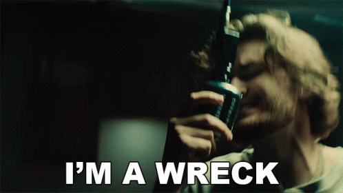 Im A Wreck Austin Snell GIF - Im A Wreck Austin Snell Excuse The Mess Song GIFs
