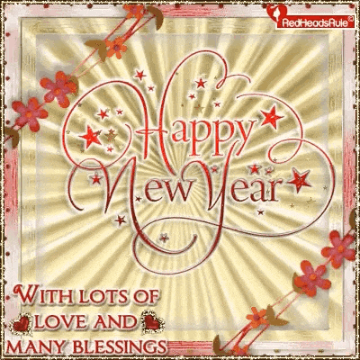 happy new year with lots of love and many blessings