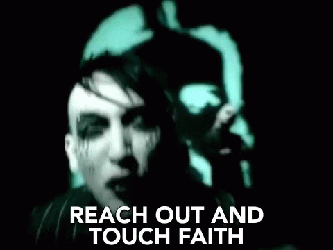 Reach Out And Touch Faith Take My Hand GIF - Reach Out And Touch Faith Take My Hand Have Faith GIFs
