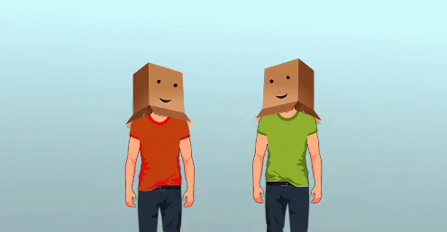 Awkward Angst GIF - Awkward Angst Paper Mask GIFs