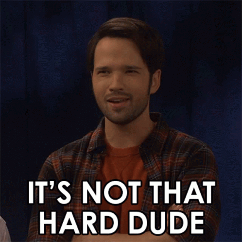 Its Not That Hard Dude Freddie Benson GIF - Its Not That Hard Dude Freddie Benson Icarly GIFs