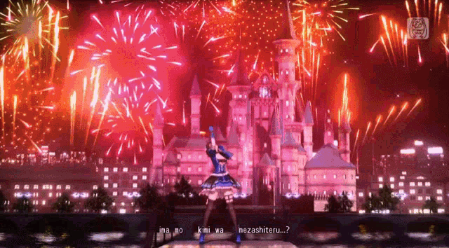 Nostalogic Meiko GIF - Nostalogic Meiko Fireworks GIFs