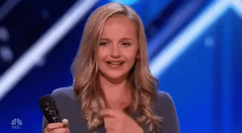 Touched GIF - Girl Americas Got Talent Crying GIFs