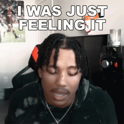 I Was Just Feeling It Marco Wilson GIF - I Was Just Feeling It Marco Wilson Threemw GIFs