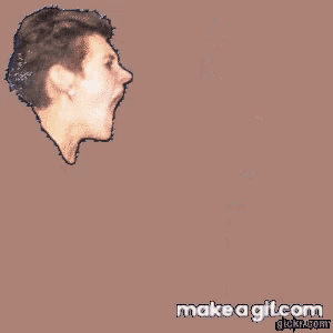 make a gif.com shows a woman talking into a microphone a man and a baby