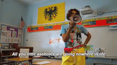 Theater Class Brandon Rogers GIF - Theater Class Brandon Rogers Going Nowhere In Life GIFs