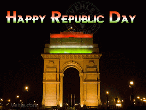 Happy Republic Day Greetings GIF - Happy Republic Day Greetings Constitution Of India GIFs