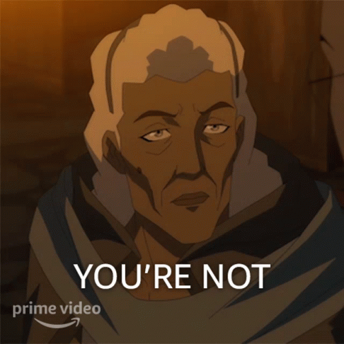 Youre Not The Only One Keeper Yennen GIF - Youre Not The Only One Keeper Yennen The Legend Of Vox Machina GIFs