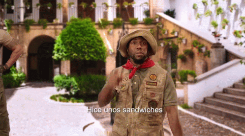 Hice Unos Sandwiches Huh GIF - Hice Unos Sandwiches Huh What GIFs