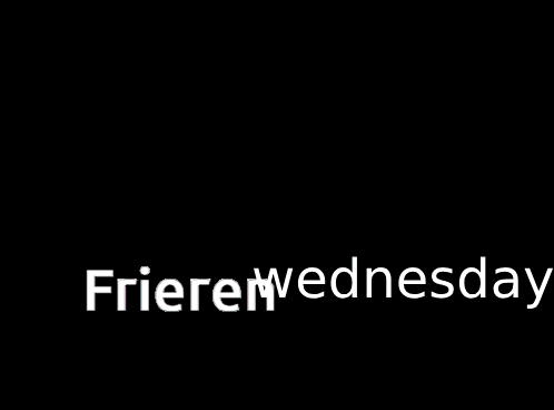 a picture of a girl with a scarf around her neck and the words frie wednesday below her