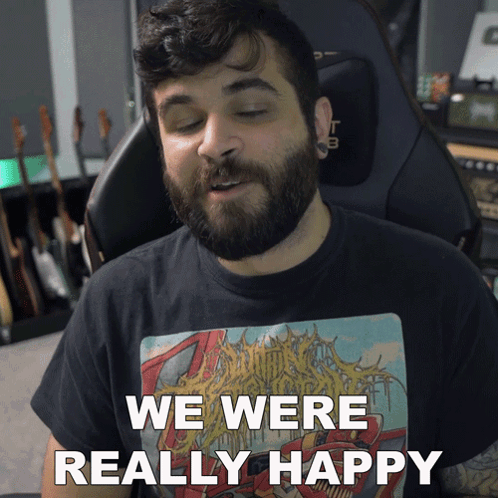 We Were Really Happy Andrew Baena GIF - We Were Really Happy Andrew Baena We Were Filled With Joy And Contentment GIFs