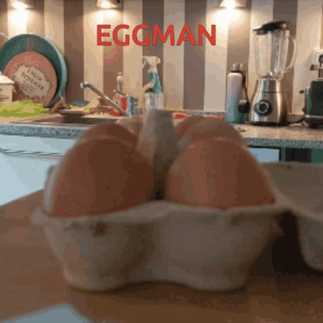 Egg Man Easter Man GIF