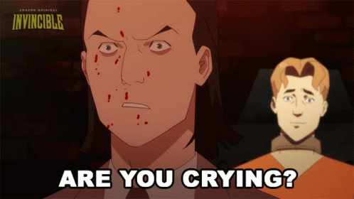 Are You Crying Da Sinclair GIF - Are You Crying Da Sinclair Invincible GIFs