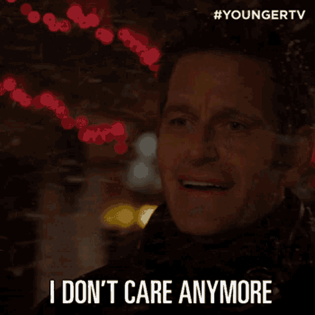 I Dont Care Anymore Charles Brooks GIF - I Dont Care Anymore Charles Brooks Younger GIFs