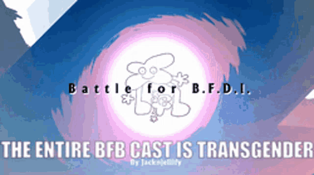 a poster that says battle for b.f.d.i. on it