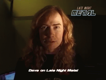 Ooooooooo Scary Dx GIF - Dave Mustaine GIFs
