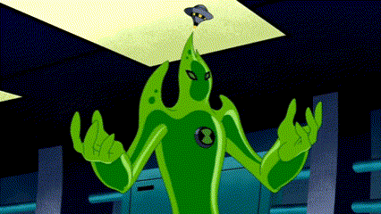a cartoon character with the number 8 on the chest