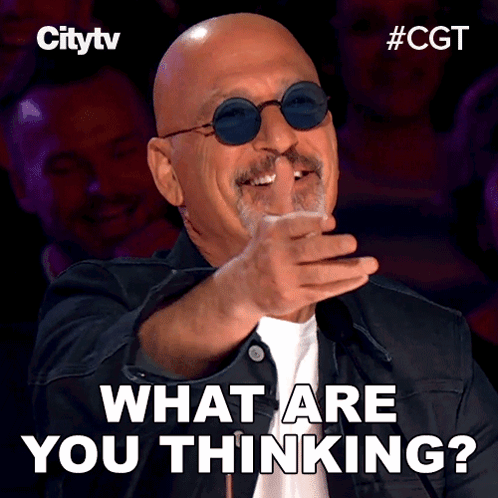 What Are You Thinking Howie Mandel GIF - What Are You Thinking Howie Mandel Canadas Got Talent GIFs