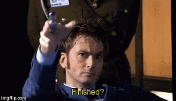 Doctor Who Finished GIF - Doctor Who Finished David Tennant GIFs