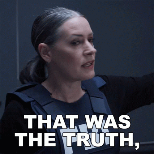 That Was The Truth Wasnt It Emily Prentiss GIF - That Was The Truth Wasnt It Emily Prentiss Paget Brewster GIFs