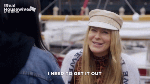 Leah Rhony Get It Out Leah Mcsweeney GIF - Leah Rhony Get It Out Get It Out Leah Mcsweeney GIFs