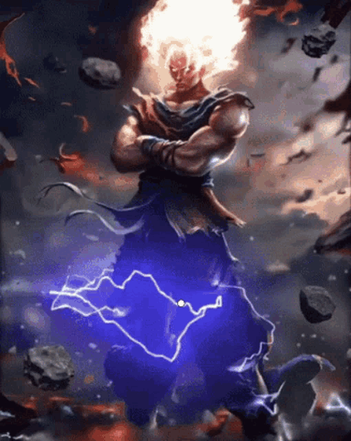 Lighting Goku Goku GIF - Lighting Goku Goku Saiyan GIFs