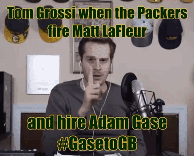 Tom Grossi Adam Gase GIF - Tom Grossi Adam Gase Packers Fans When GIFs